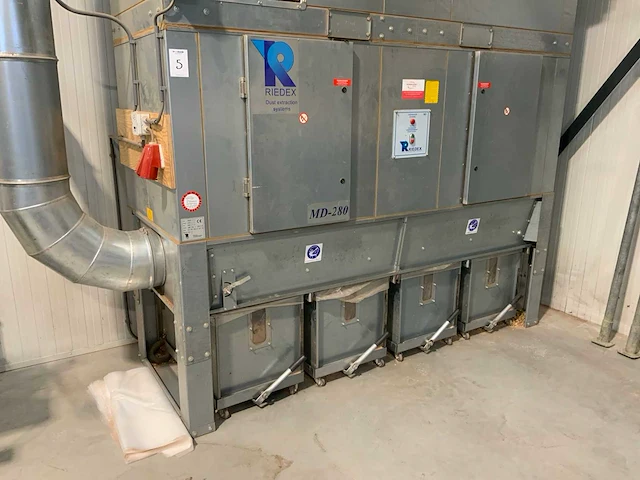 2013 riedex md-280 filterafzuiginstallatie - afbeelding 14 van  20