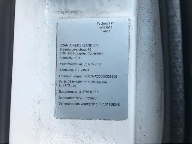 2013 scania g360 vrachtwagen - afbeelding 13 van  35
