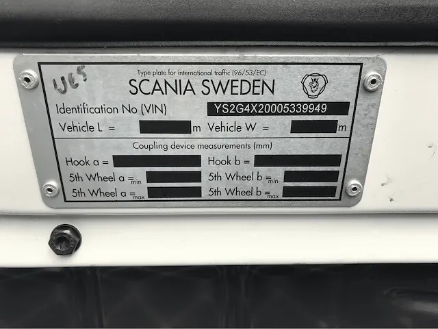 2013 scania g360 vrachtwagen - afbeelding 18 van  35