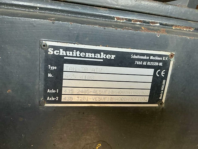 2013 schuitemaker rapide 660 opraapwagen - afbeelding 32 van  39