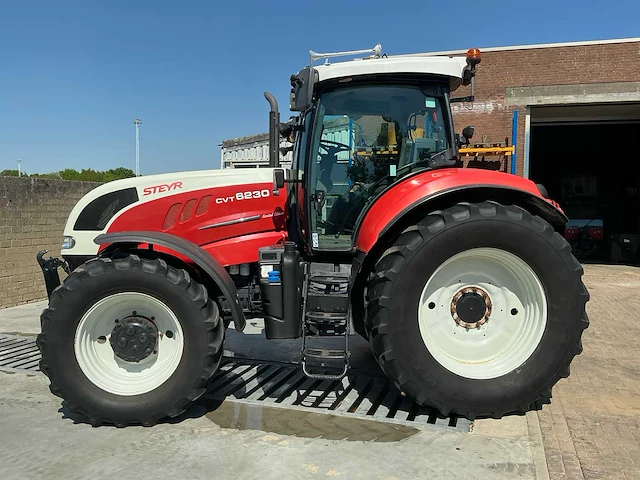 2013 steyr cvt6230 vierwielaangedreven landbouwtractor - afbeelding 12 van  56