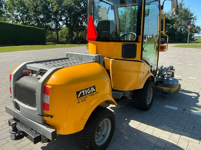 2013 stiga titan 740 dc 4wd grasmaaier - afbeelding 7 van  28