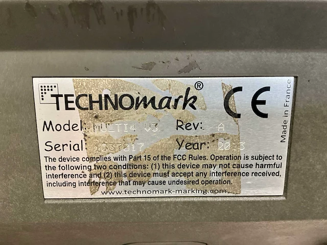 2013 technomark multi4 v3 markeermachine - afbeelding 5 van  7