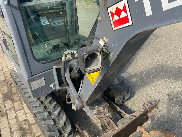2013 terex tc16 rupsgraafmachine - afbeelding 11 van  29