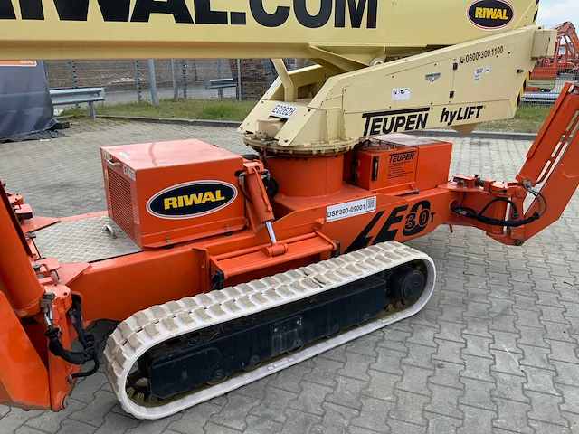 2013 teupen leo 30t compacte spin rupshoogwerker - afbeelding 10 van  24