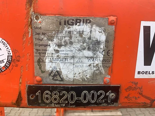 2013 tigrip tkg 3t vh pallethaak - afbeelding 6 van  6