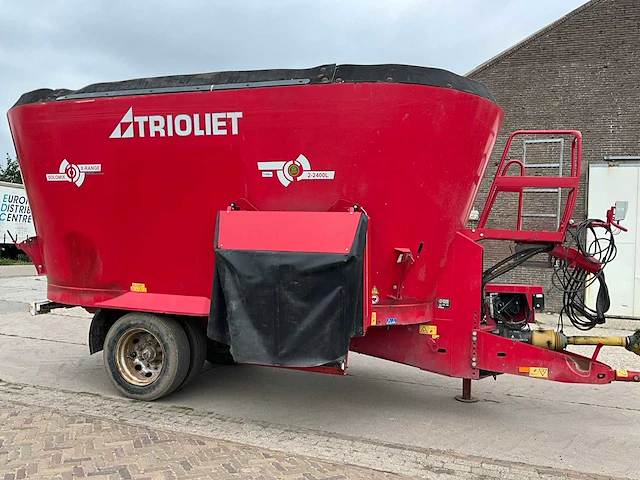 2013 trioliet solomix 2-2400l x range voermengwagen - afbeelding 25 van  28