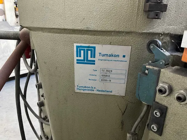 2013 tumakon tu 250/6 zaagmachine - afbeelding 7 van  7