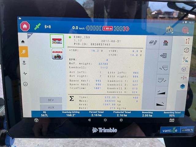 2013 vicon ro-edw geo vn221 kunstmeststrooier - afbeelding 3 van  25