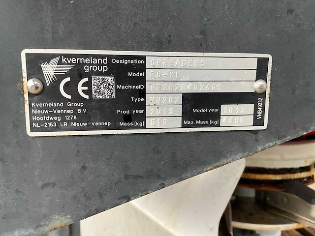 2013 vicon rota flow ro-xl kunstmeststrooier - afbeelding 8 van  20
