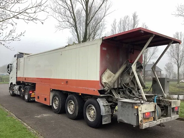 2013 volvo vrachtwagen/cementvloeren trailer combinatie - afbeelding 30 van  33