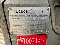 2013 weber srv 620 trilstamper - afbeelding 8 van  8