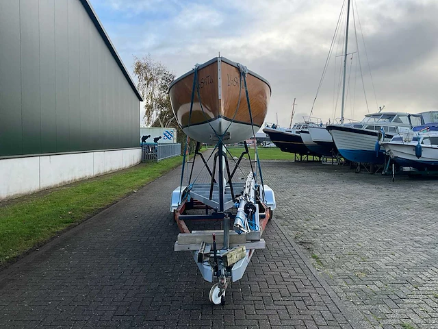2013 woodcore zeiljacht + stalingstrailer - afbeelding 21 van  26