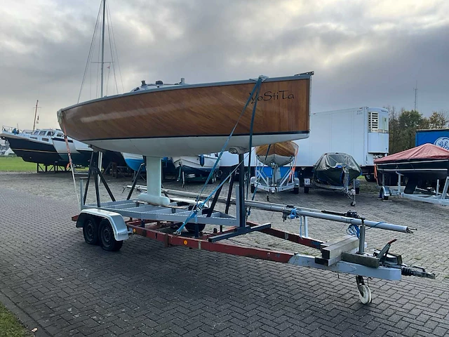 2013 woodcore zeiljacht + stalingstrailer - afbeelding 22 van  26