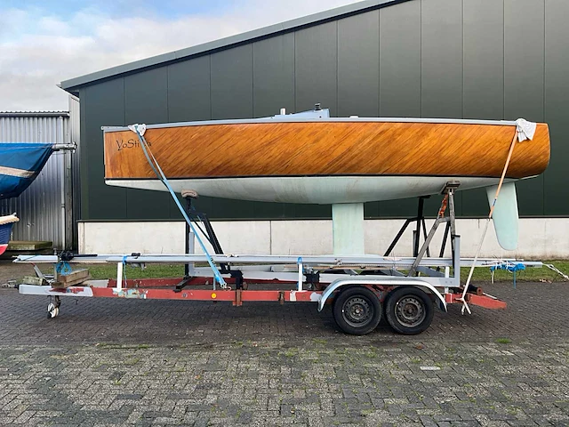 2013 woodcore zeiljacht + stalingstrailer - afbeelding 23 van  26