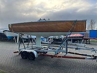 2013 woodcore zeiljacht + stalingstrailer - afbeelding 24 van  26