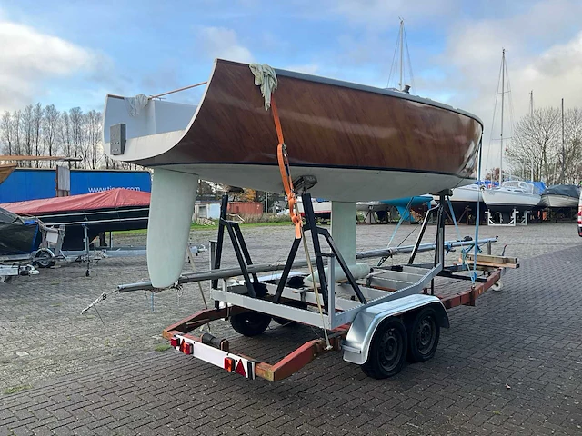 2013 woodcore zeiljacht + stalingstrailer - afbeelding 25 van  26