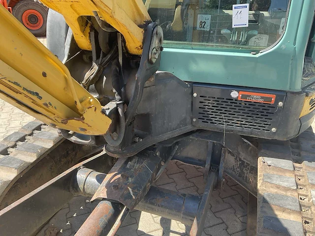 2013 yanmar vio 50 minigraafmachine - afbeelding 14 van  32