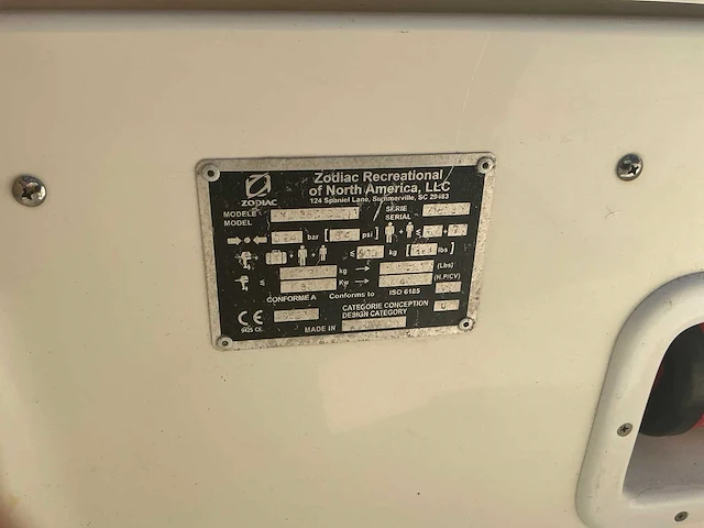 2013 zodiac 380 dl rib rubberboot - afbeelding 4 van  26
