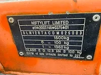 2013niftylift 120tac telescoop hoogwerker aanhanger - afbeelding 3 van  17