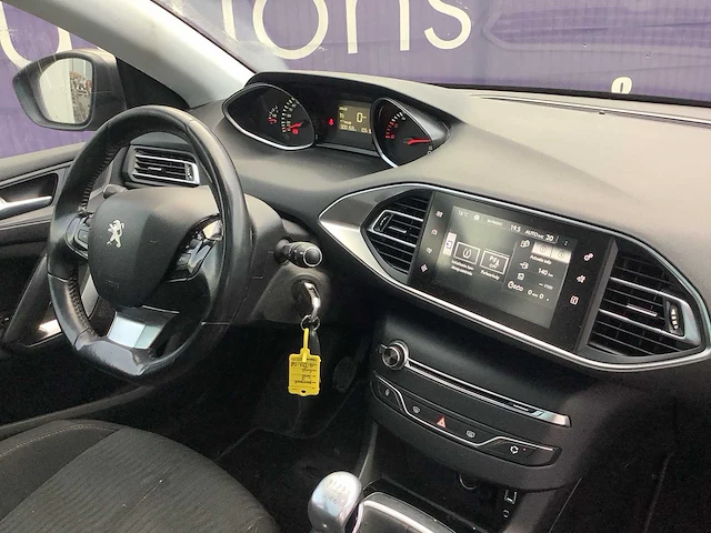 2014 - peugeot - 308 sw - 1.6 bluehdi b. l. ex - personenauto - afbeelding 10 van  13