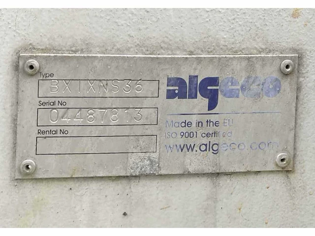 2014 algeco bxixns36 sanitair unit - afbeelding 20 van  27