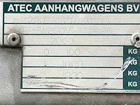 2014 atec eb2 2-1 dubbelas aanhangwagen - afbeelding 18 van  25
