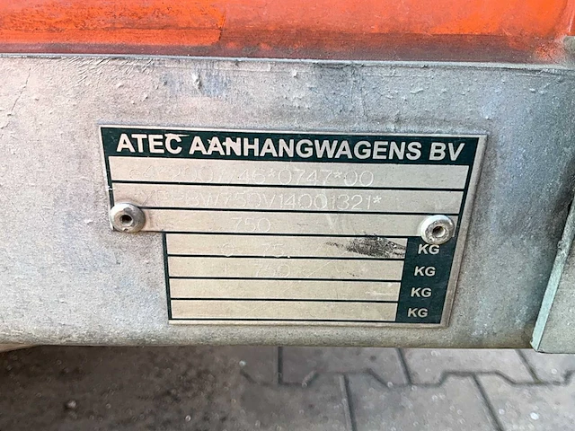 2014 atec eo1300 aanhangwagen - afbeelding 13 van  13