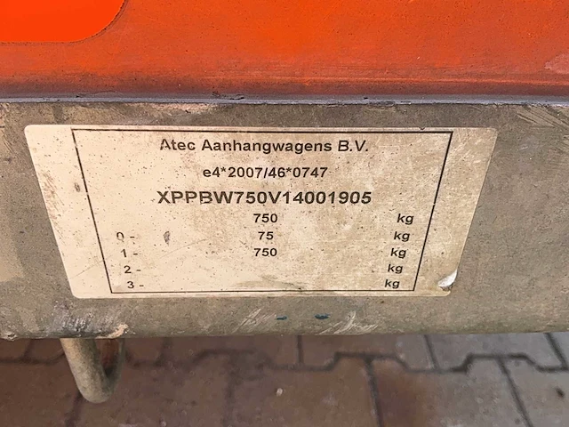 2014 atec eo1300 aanhangwagen - afbeelding 13 van  13