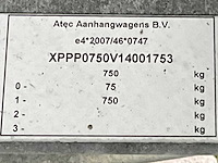 2014 atec pl10 1300 huif aanhangwagen - afbeelding 4 van  12