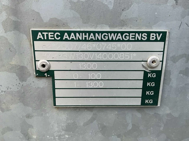 2014 atec sw 130 v schaftwagen - afbeelding 19 van  19