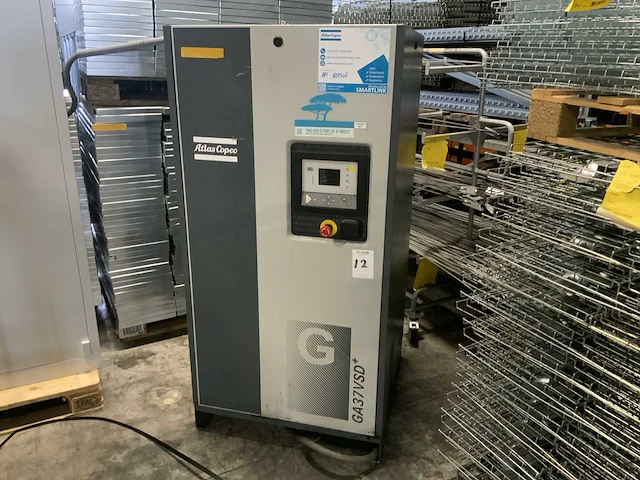 2014 atlas copco ga37vsd schroefcompressor - afbeelding 1 van  5