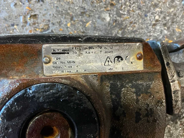 2014 atlascopco tex 230pe breekhamer (3x) - afbeelding 4 van  6