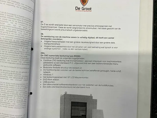 2014 biesse rover a edge 1643 cnc-freesmachine - afbeelding 17 van  28
