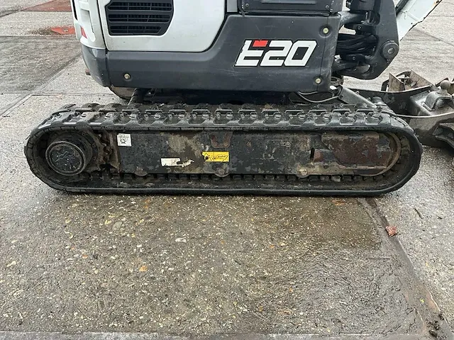 2014 bobcat e20 minigraafmachine - afbeelding 3 van  38