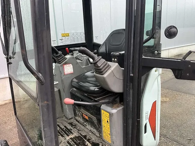 2014 bobcat e20 minigraafmachine - afbeelding 22 van  38