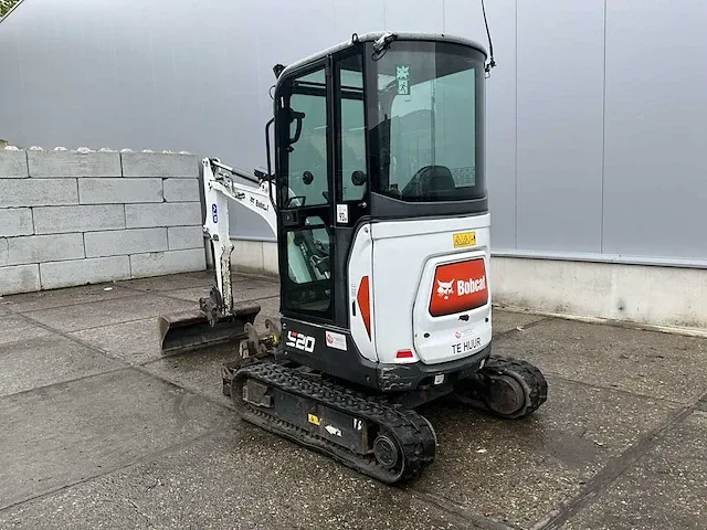 2014 bobcat e20 minigraafmachine - afbeelding 23 van  38