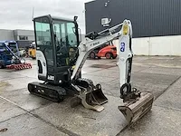 2014 bobcat e20 minigraafmachine - afbeelding 35 van  38