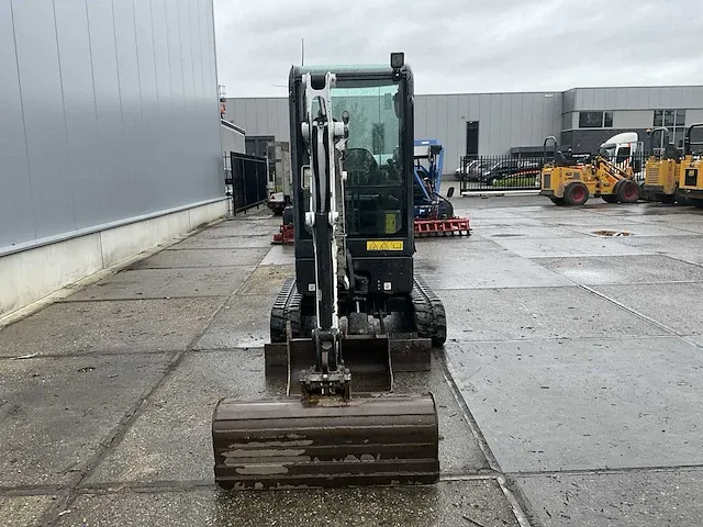 2014 bobcat e20 minigraafmachine - afbeelding 36 van  38