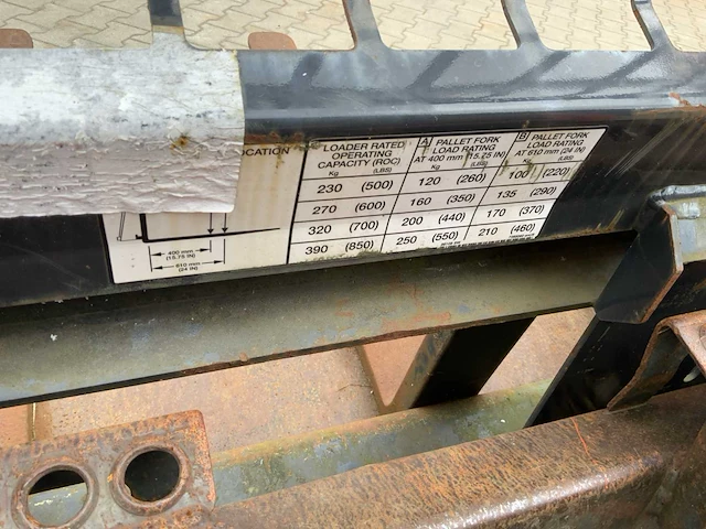 2014 bobcat s70 schranklader - afbeelding 14 van  29