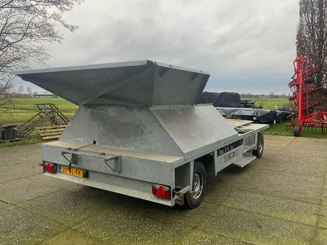 2014 bolle be-352 palleteer aanhangwagen 27-wl-fk - afbeelding 2 van  22