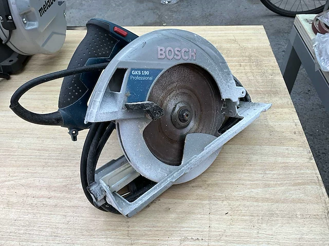 2014 bosch gks 190 cirkelzaagmachine - afbeelding 1 van  2