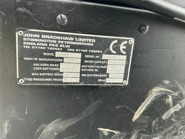 2014 bradshaw t800 industriële trekker - afbeelding 5 van  23