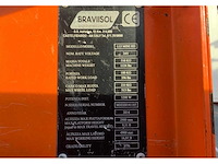 2014 braviisol leonardo lui mini hd hoogwerker / personenlift - afbeelding 8 van  8