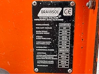 2014 braviisol leonardo lui mini hd hoogwerker / personenlift - afbeelding 10 van  18