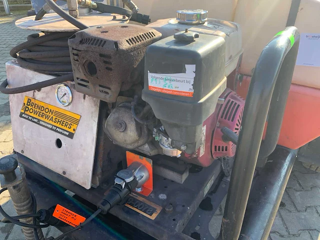 2014 brendon powerwashers bb1000 bbw30kpe+es hogedrukreiniger aanhangwagen - afbeelding 2 van  15