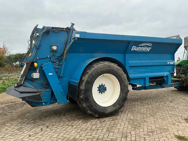 2014 bunning lowlander 150 hbd breedstrooier mestwagen - afbeelding 5 van  30