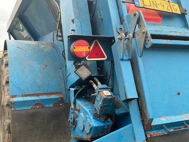 2014 bunning lowlander 150 hbd breedstrooier mestwagen - afbeelding 18 van  30