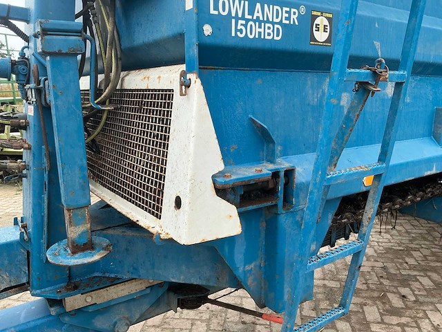 2014 bunning lowlander 150 hbd breedstrooier mestwagen - afbeelding 22 van  30