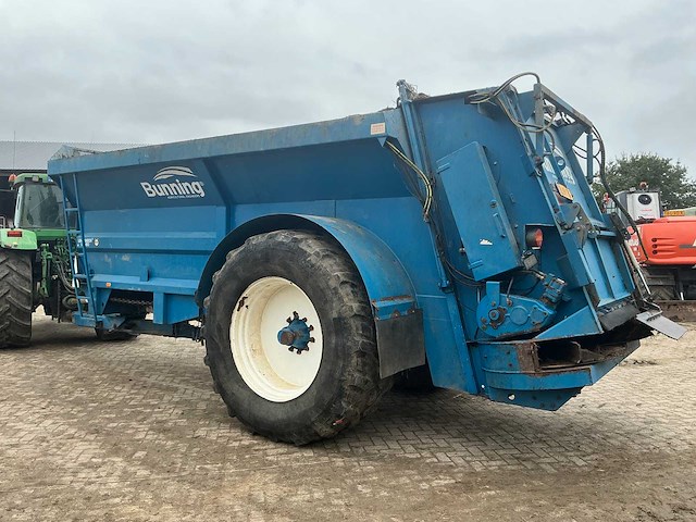 2014 bunning lowlander 150 hbd breedstrooier mestwagen - afbeelding 23 van  30